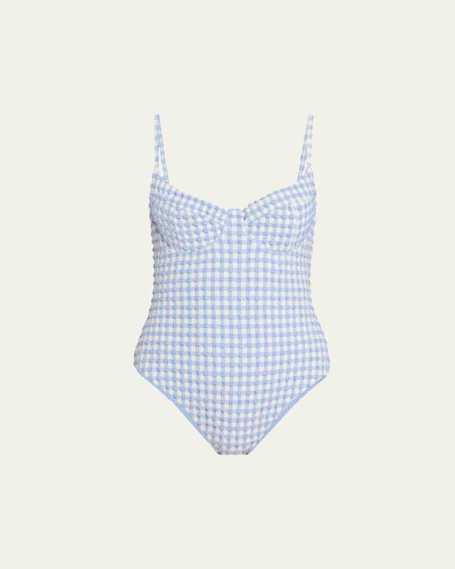 Suni Gingham One-Piece Swimsuit